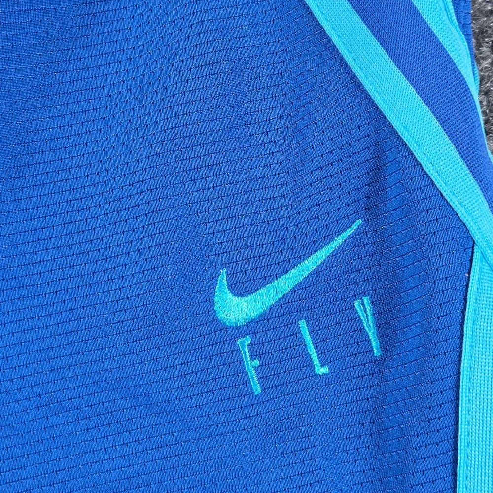Nike Fly Crossover Basketball Shorts Womens XL Blue New Dri-FIT